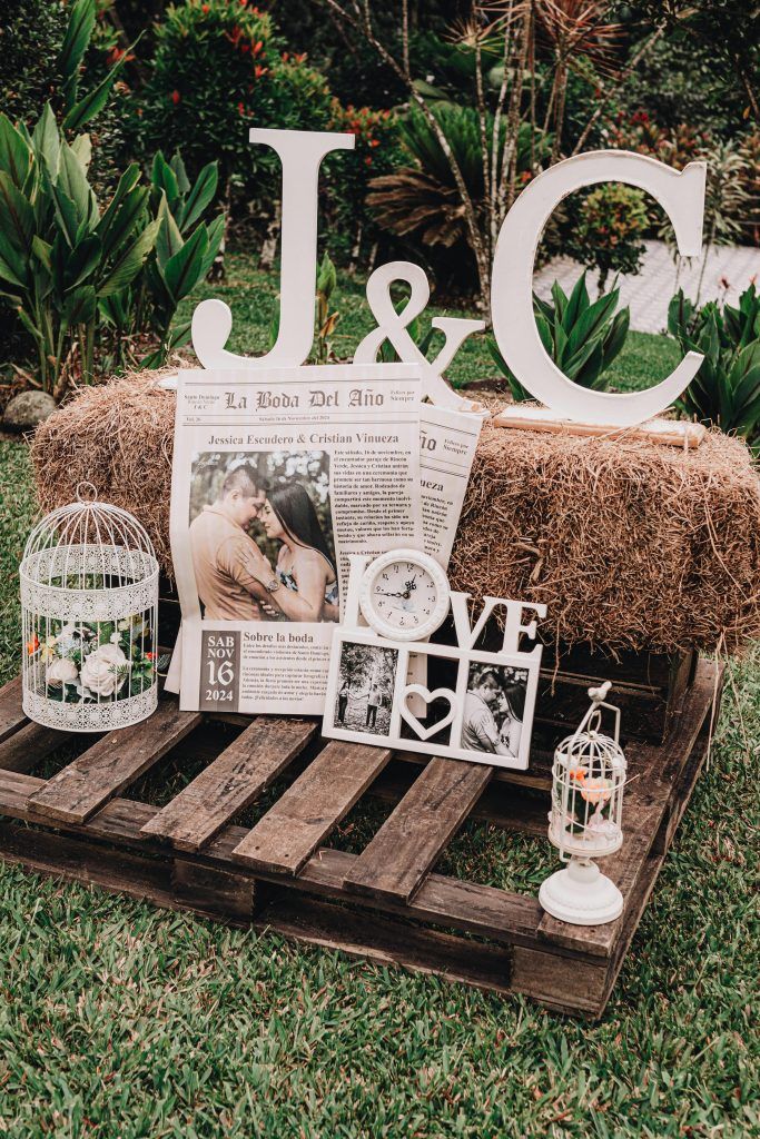 photocall de boda